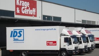 Speditions-Lkw mit IDS-Logo
