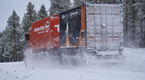 Spezialtransport von Gebrüder Weiss nach Kiruna für die Swedish Space Corporation 