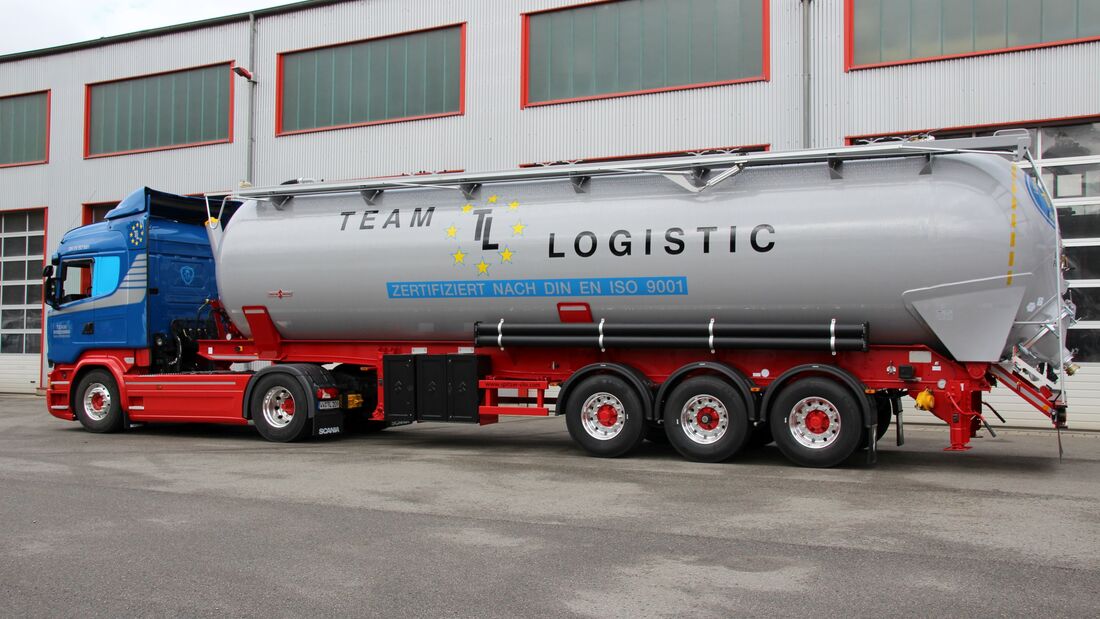 Spitzer Silo-Fahrzeugwerke auf der IAA 2018