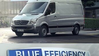 Sprinter fährt auf die Umwelt ab