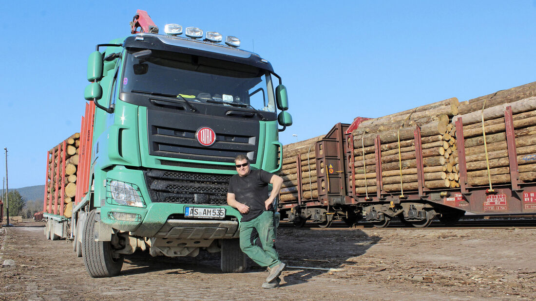 Starker Typ FF 7/2022, Tatra Phoenix, Holztransport