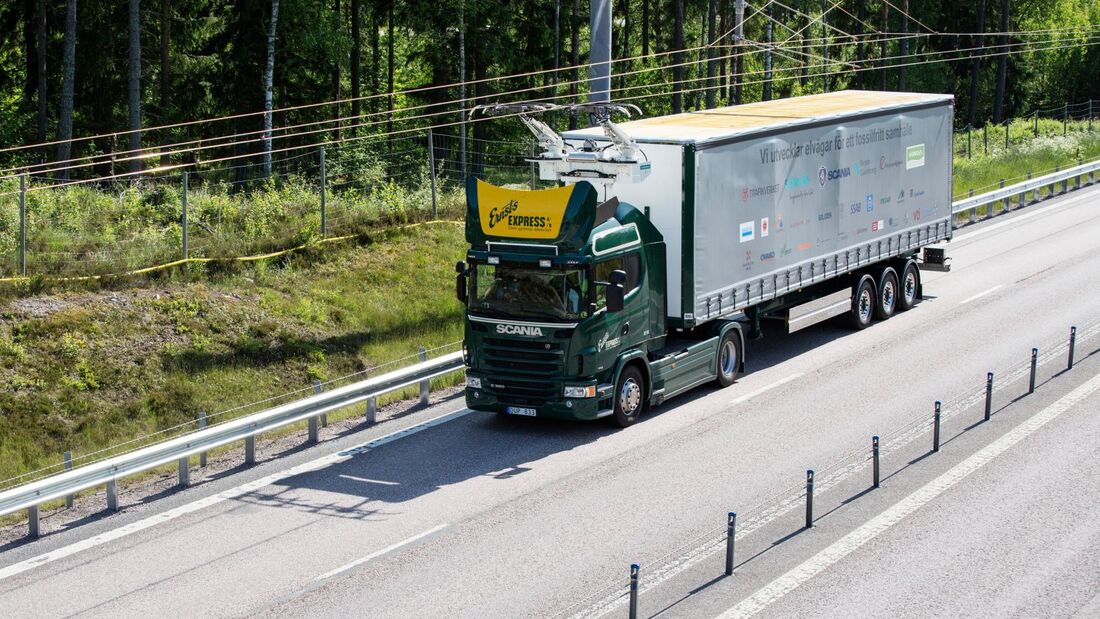 Start des weltweit ersten eHighways in Schweden / World's first eHighway opens in Sweden