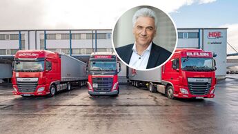 Stefan Kammerer, Geschäftsführer von HDE Logistik in Bamberg