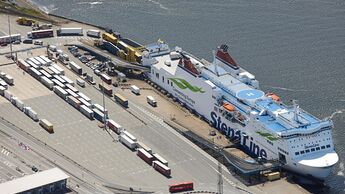 Stena Line, Fähre, Hafen, Lkw, Kombinierter Verkehr, KV