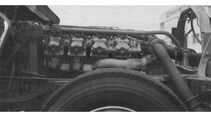 Steyr 1291.330 S, lao 11/1981, Rückspiegel lao 11/2021, Oldtimer FF 1/2022
