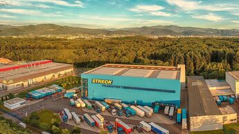 Streck Transportgesellschaft mbH /// Luftaufnahme /// Freiburg