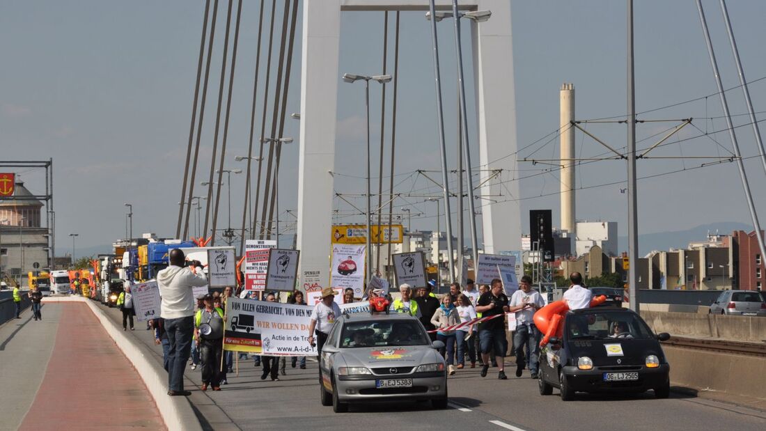 Streik, Demo, Fahrer