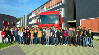 Studenten, Duale Hochschule Lörrach Logistik