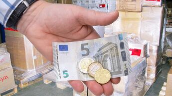 Stückgut, Geld, 8,50 Euro, Mindestlohn