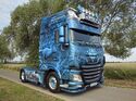 Supertruck DAF XF blau