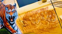 Supertruck FERNFAHRER 03-2011, Scania R 500 Tiger von Juha Ristimaa aus Finnland, Airbrush 