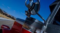 Supertruck FERNFAHRER 04-2011, Peterbilt 389 Jetspeed von Chris Hasty aus Kalifornien, Spiegel 