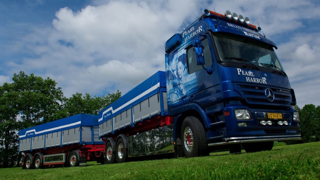 Supertruck FERNFAHRER 05-2010, Actros 2555 von Brian Nielsen aus D„nemark, Truck