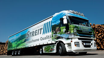 Supertruck FERNFAHRER 08-2011 Iveco Stralis Saegewerk Streit 