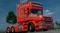 Supertruck FERNFAHRER 12-2010, Scania T 164 Torpedo von Chris Verbeek aus Holland, Truck