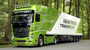 Supertruck Mercedes Actros, Arjan Eriks Transport, FF 11/2020.
