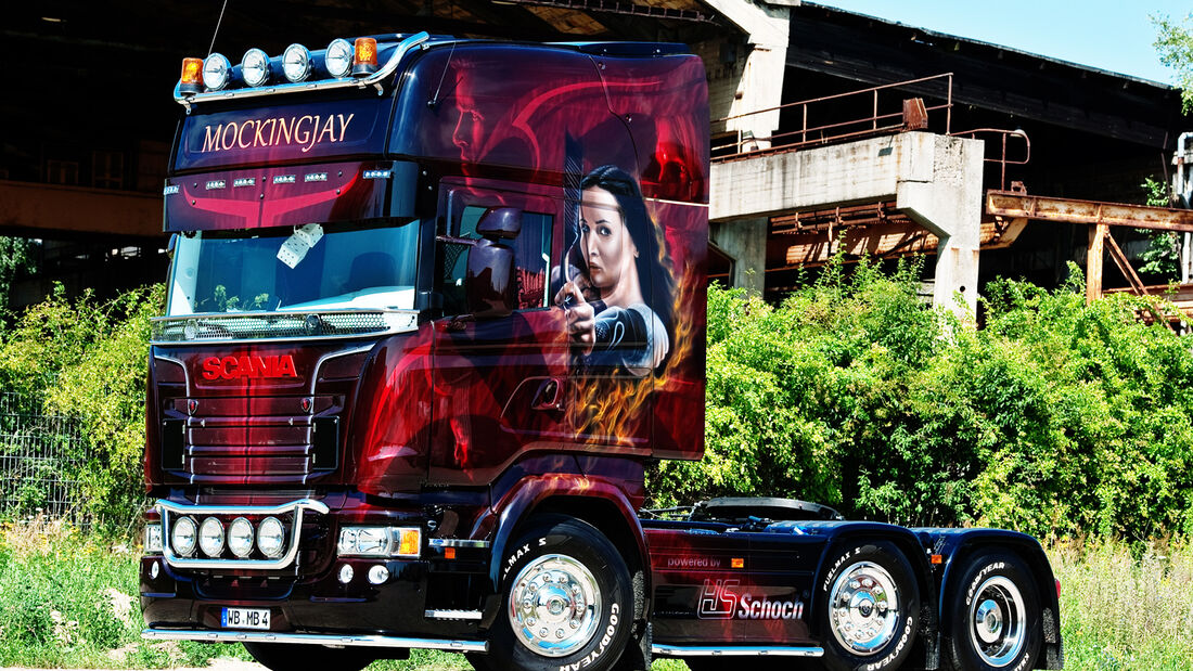 Supertruck, Scania, Tribute von Panem, Mockingjay 