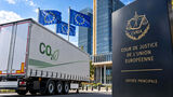 Symbolbild zu VECTO-Trailer und dem EuGH-Urteil zu den CO₂-Vorgaben der EU für Anhänger und Sattelanhänger.