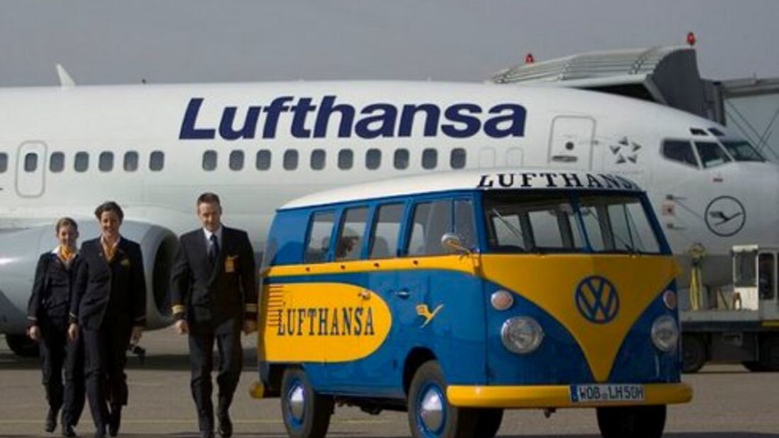 T1 beim 50-jährigen Jubiläum der Lufthansa