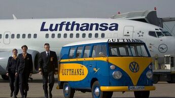 T1 beim 50-jährigen Jubiläum der Lufthansa