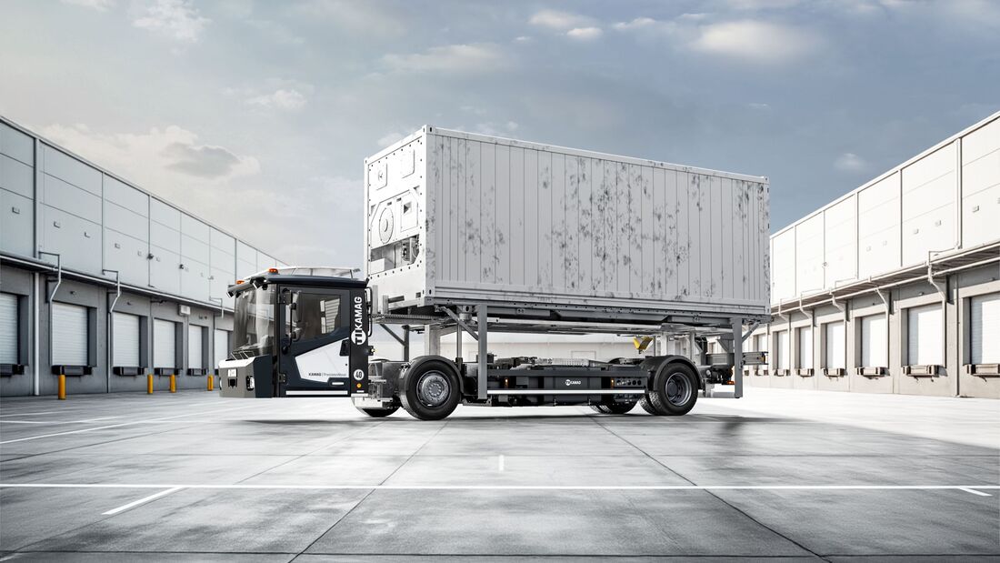TII KAMAG bringt mit dem KAMAG PM 101 die nächste Generation seines Wechselbrückentransporters heraus.