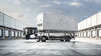 TII KAMAG bringt mit dem KAMAG PM 101 die nächste Generation seines Wechselbrückentransporters heraus.