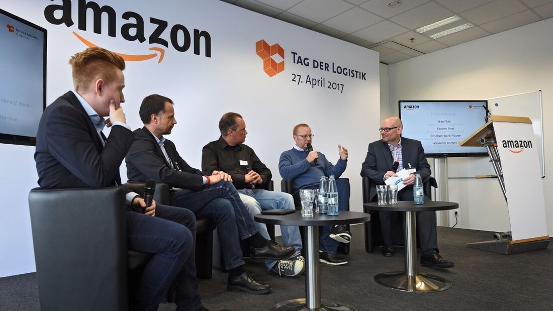 Tag der Logistik, Amazon, Diskussion