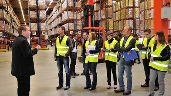 Tag der Logistik, Lagerhalle