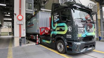 Talke testet einen eActros 600 auf Herz und Nieren. Wie gut funktioniert die Elektromobilität in der Praxis?