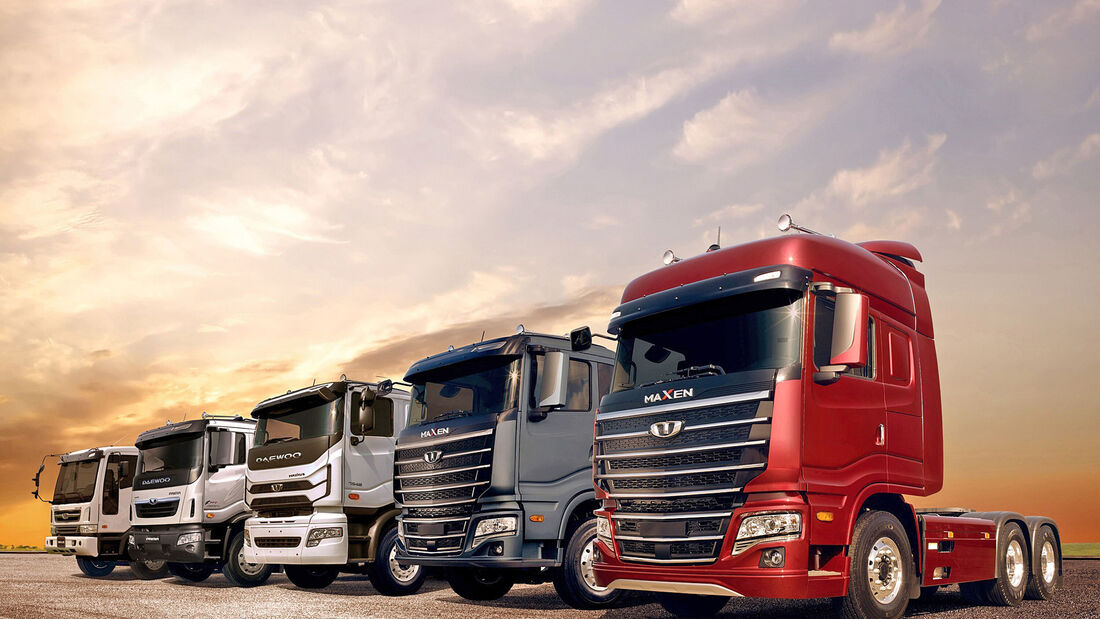 Tata Motors Trucks Daewoo Indien 2025 LPT Prima Range Ultra Signa Maxen