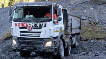 Tatra Phönix, Brennerbasistunnel, Koren Erdbau, FERNFAHRER 2/2020.