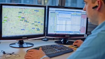 Telematik von Ctrack im Backoffice
