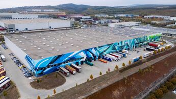 Terminal von Quehenberger Logistics in Ungarn – operative Basis des neuen Stückgutnetzes der Geis Gruppe.