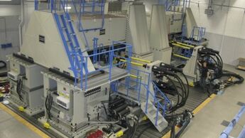 Testanlage simuliert Lebensdauer eines Lkw