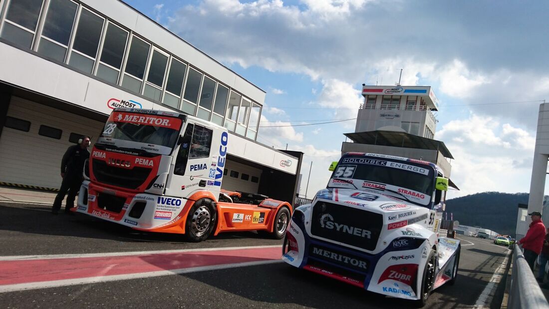 Testfahrt, Most, Saison 2016, Iveco, Baggyra