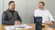 Thomas Wahner, Betriebsleiter MAN Göppingen, Ralf Becker, Leiter Service MAN Truck & Bus