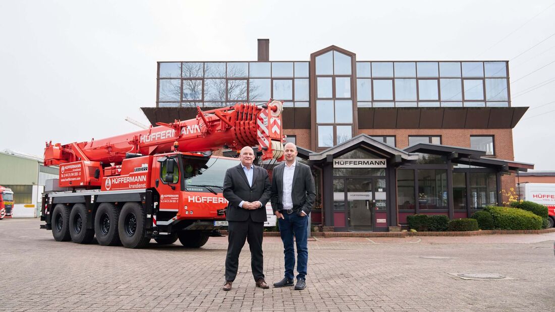 Tim Beyer und Christian Hülsewig besiegeln die Hüffermann-Übernahme