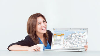 Timocom Telematik-Plattform TC E-Map 