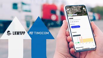 Timocom investiert in das Parkplatzleitsystem Lkw.App von Aparkado