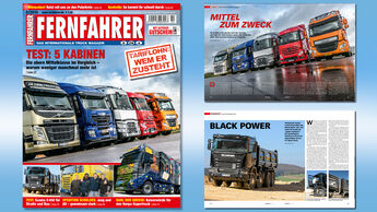 Titelmontage FERNFAHRER Ausgabe 02/2015