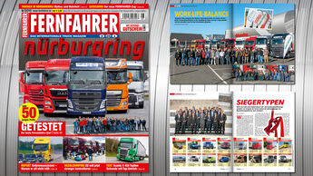 Titelmontage FERNFAHRER Ausgabe 08/2015