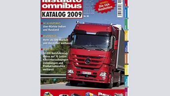 Titelseite lastauto omnibus Katalog 2009