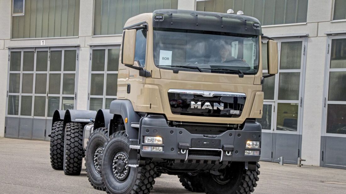 Toni Maurer Spezialfahrzeug auf MAN Basis
