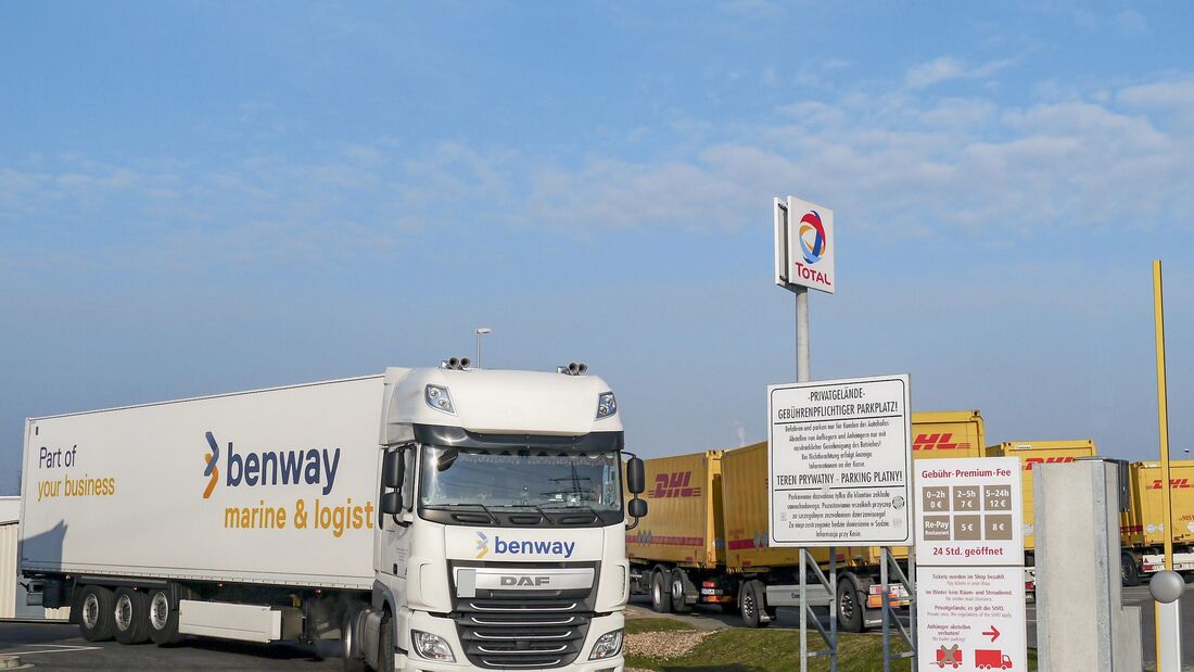 Total AH Krefeld, Truckstop FF 5/2018, Sicherheitsparken.