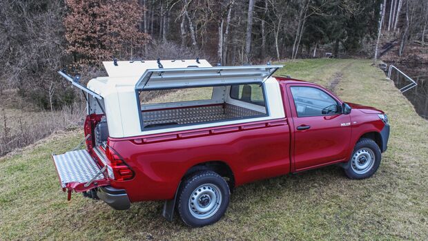 Toyota Hilux 2.4 D-4D Single Cab 2017 Hardtop Dauertest Dauerteser Norwegen Nordkap Details