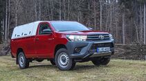 Toyota Hilux 2.4 D-4D Single Cab 2017 Hardtop Dauertest Dauerteser Norwegen Nordkap Details