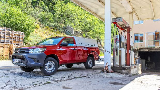 Toyota Hilux Single Cab 2.4 D-4D 2019 Pick-up Dauertest