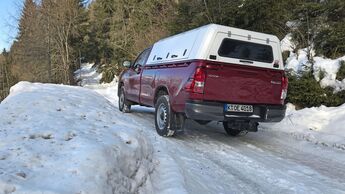 Toyota Hilux Single Cab 2.4 D-4D Dauertest 2018 Pick-up Werkstatt Service Vertragshändler
