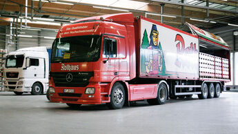 Transport des Bieres, Brauerei Rothaus 