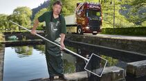 Transport lebender Fische 